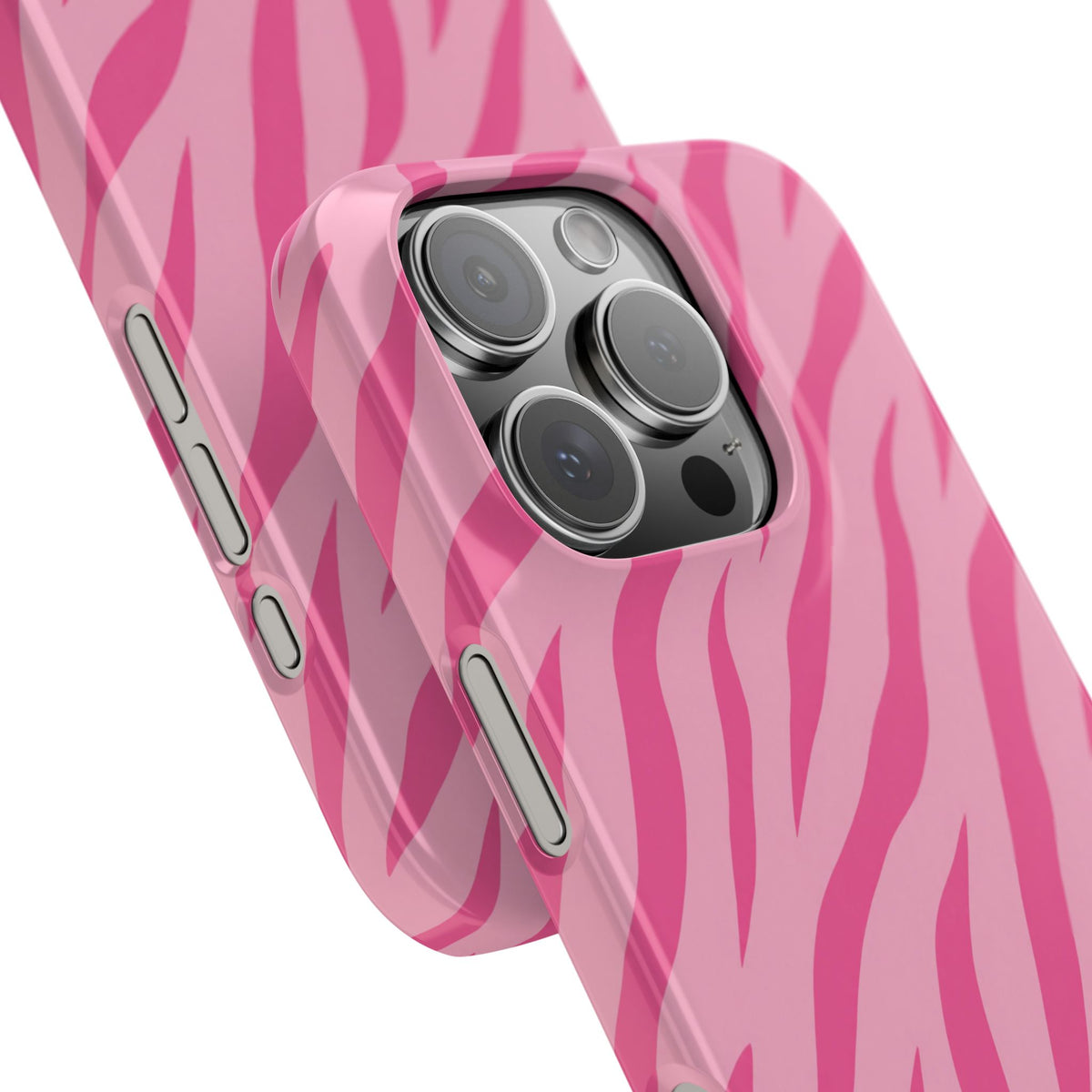 Pink Zebra— Slim iphone Case