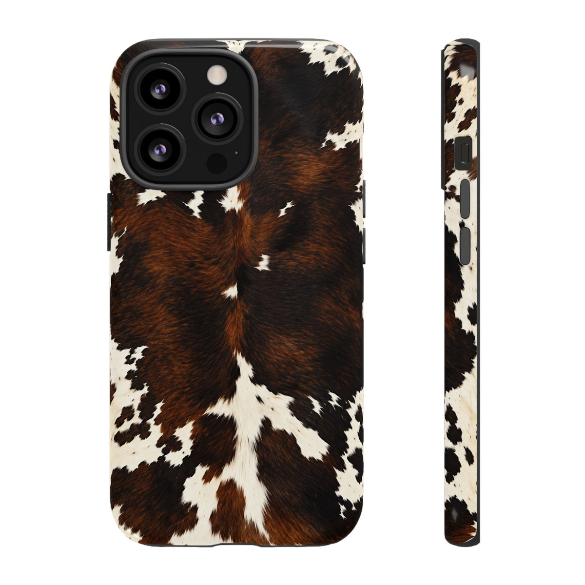 The Brown Hereford - Cow Print Tough iphone Case