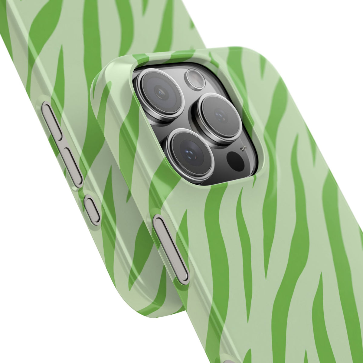 Green Zebra — Slim iphone Case