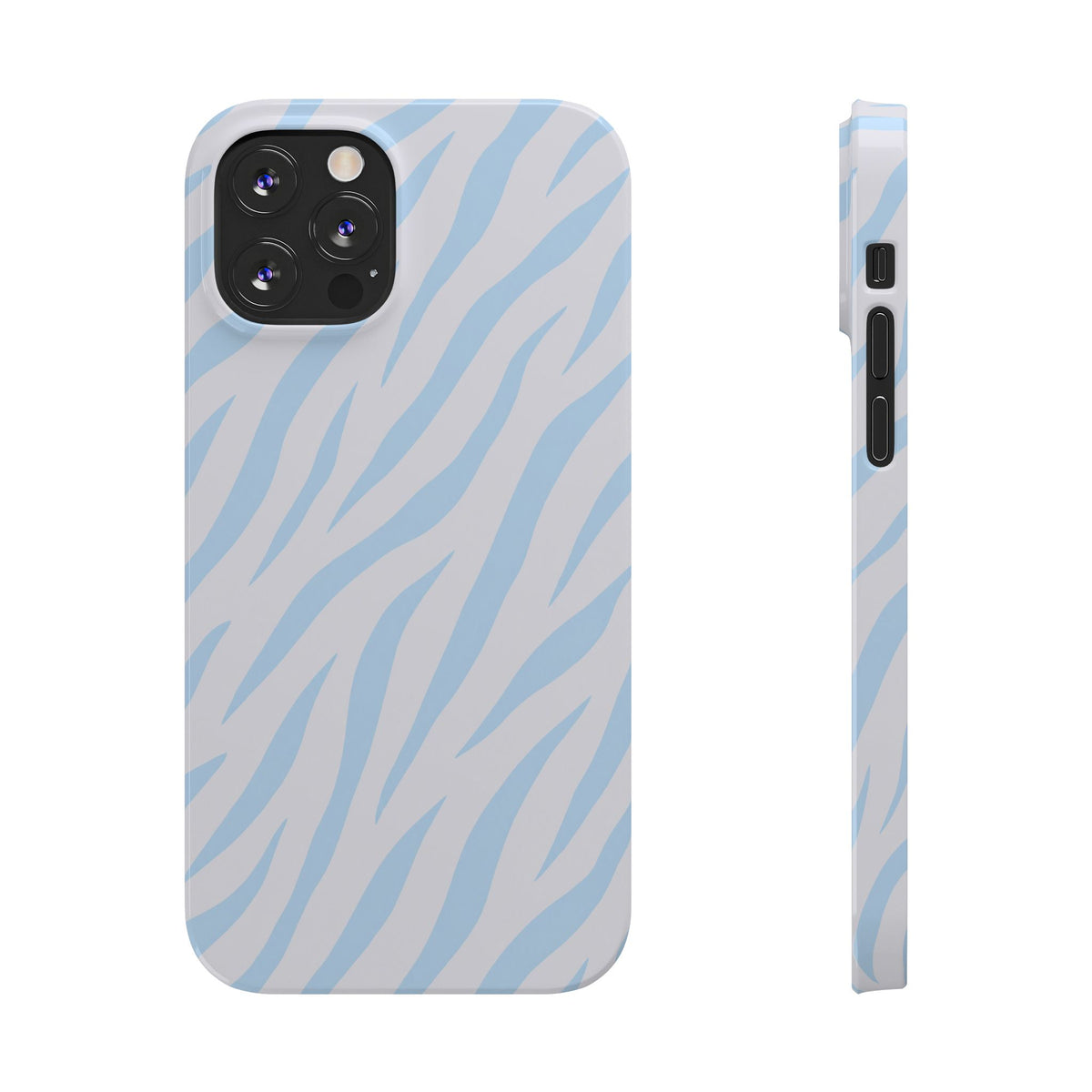 Blue Zebra - Slim iphone Case