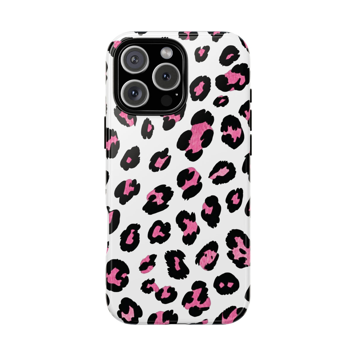 Pink Leopard Print Phone Case — Tough iphone Case