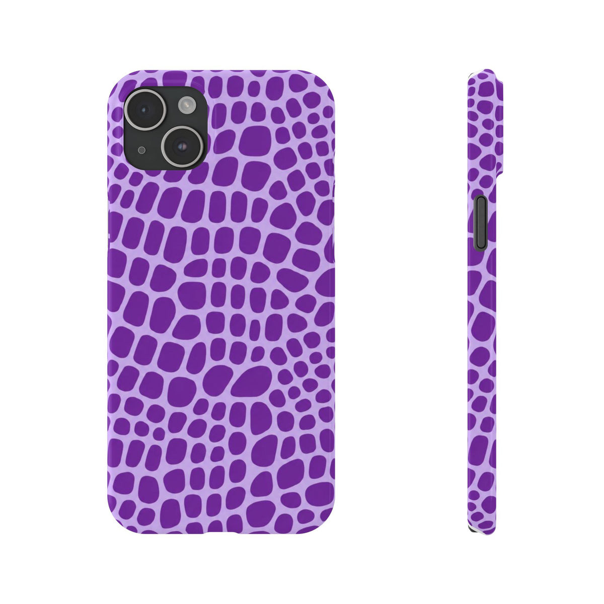 Purple Gator - Slim iphone Case