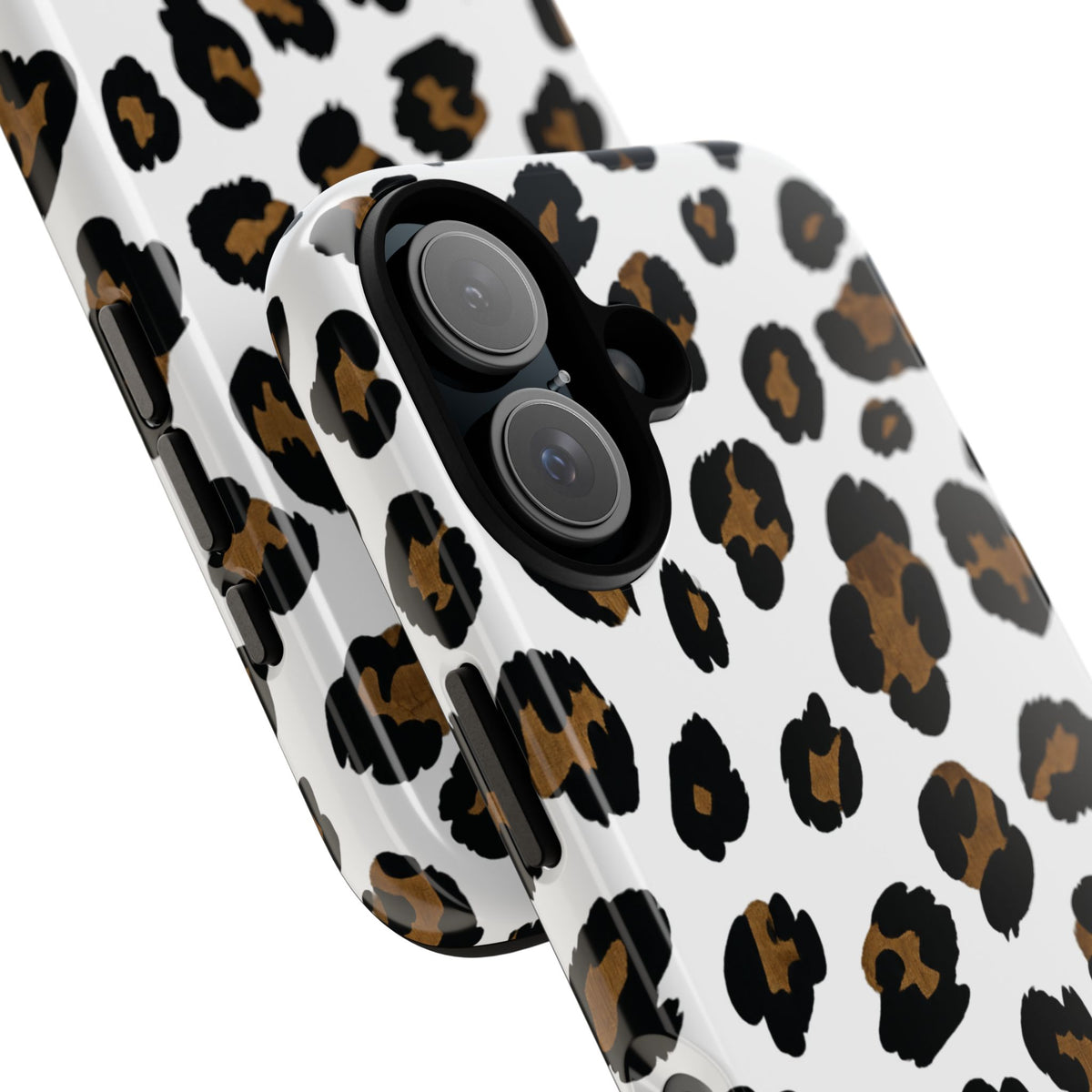 White Classic Leopard — Tough iphone case