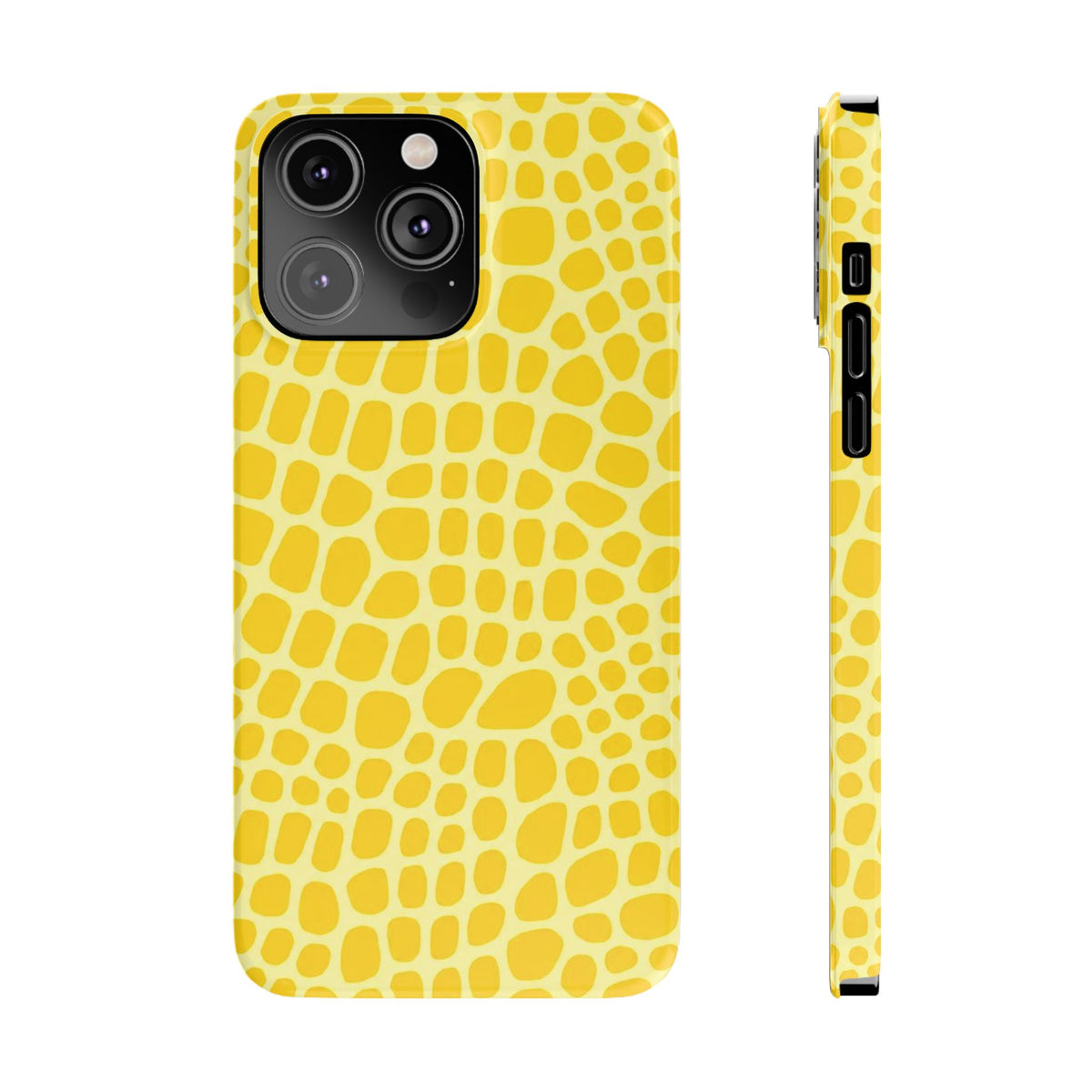 Yellow Gator — Slim iphone Case