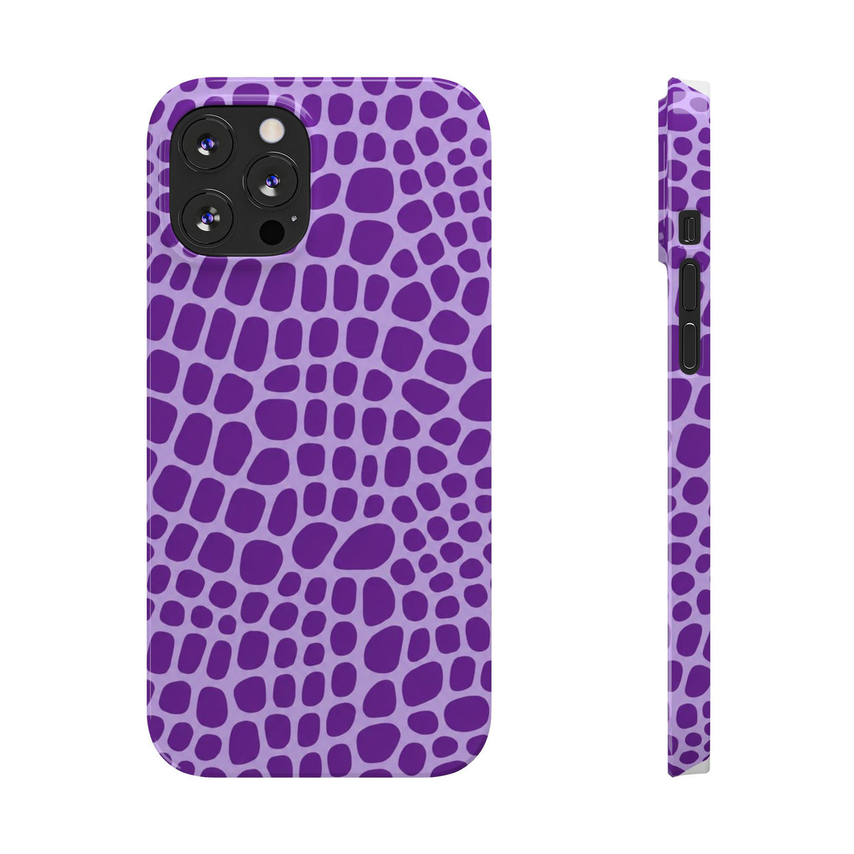 Purple Gator - Slim iphone Case