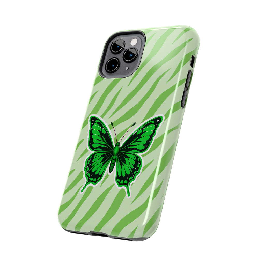 Green Butterfly - Tough Phone Case