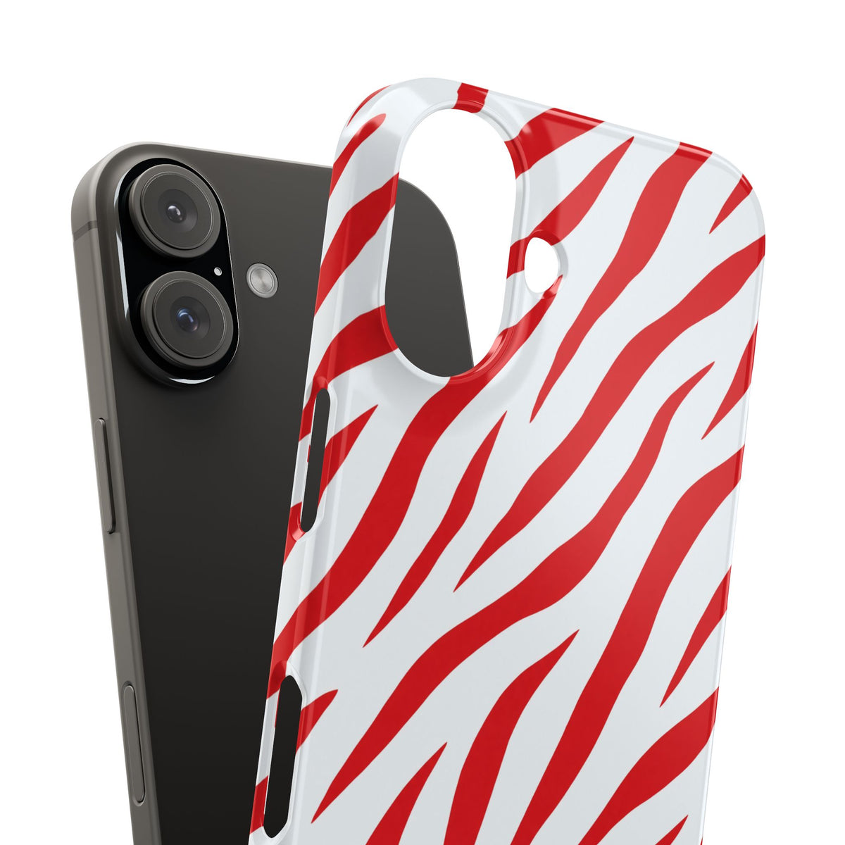 Red Zebra — Slim iphone Case