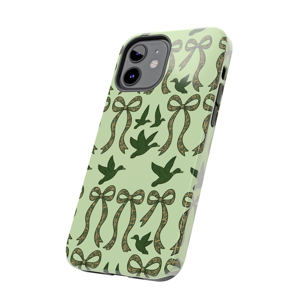 Duck "Cam-bow" - Tough Phone Case (Green)