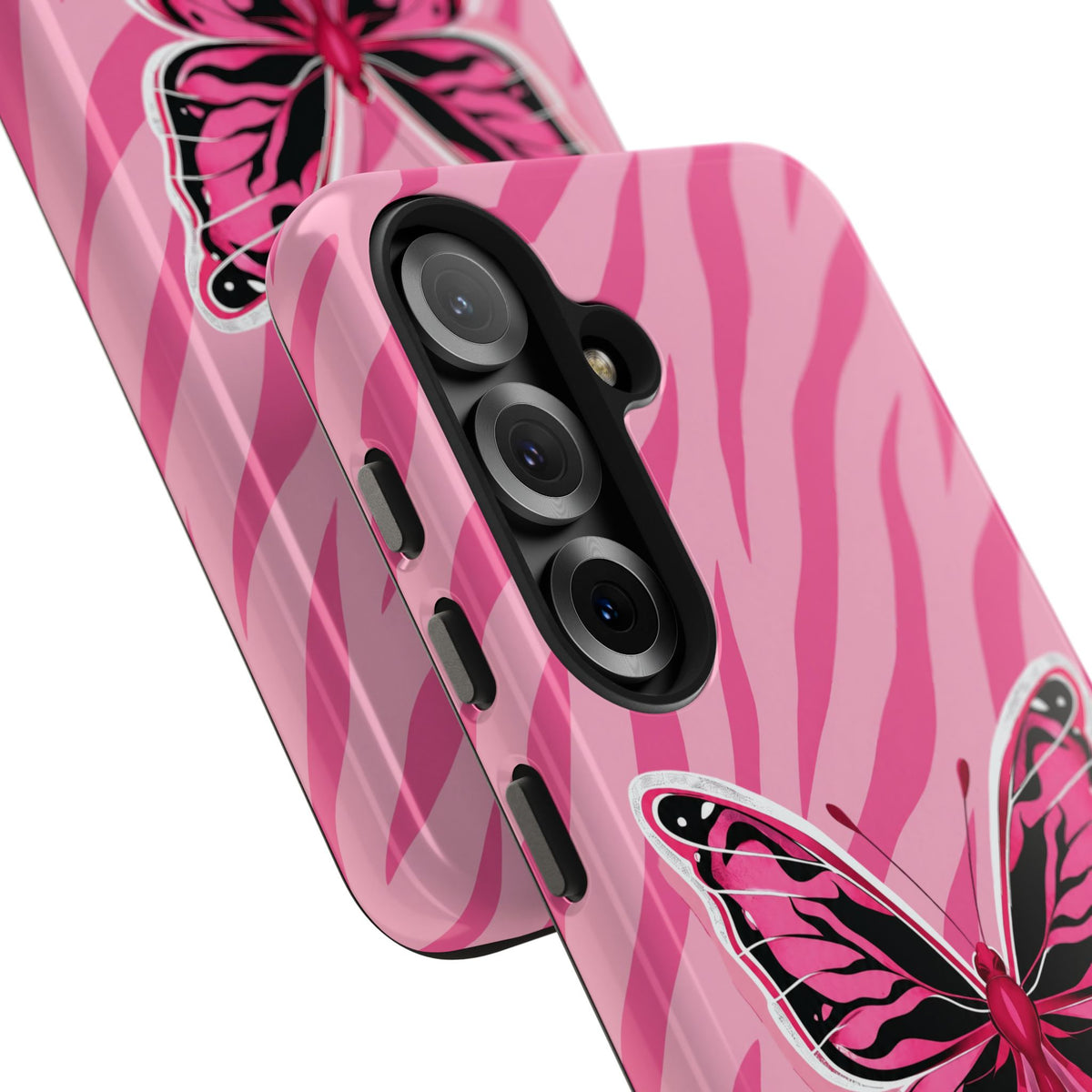 Pink Butterfly - Tough Phone Case