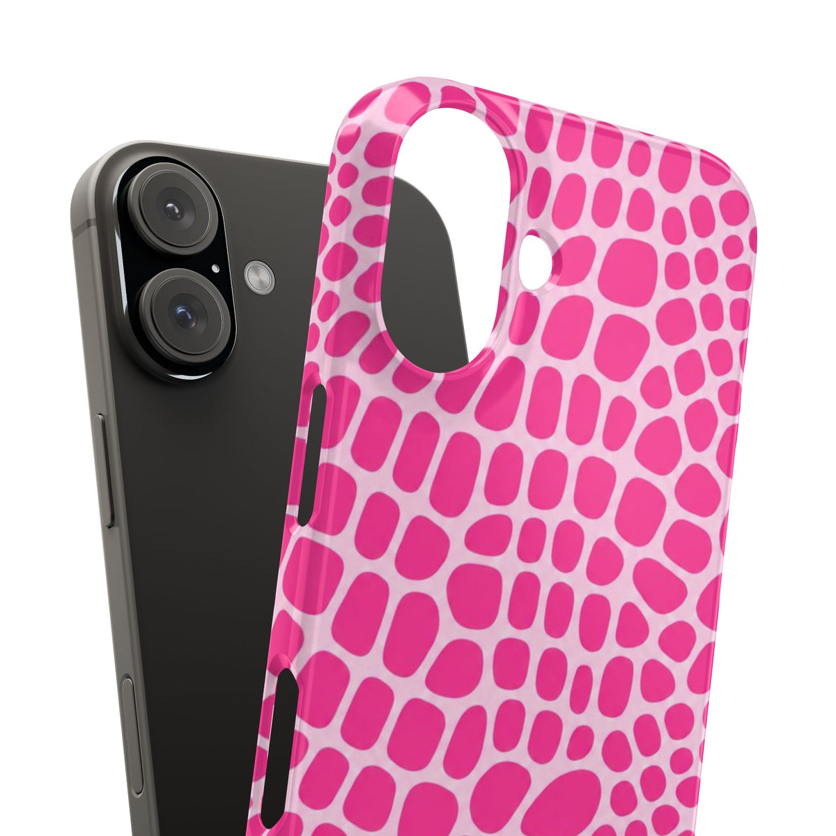 Pink Gator — Slim iphone Case