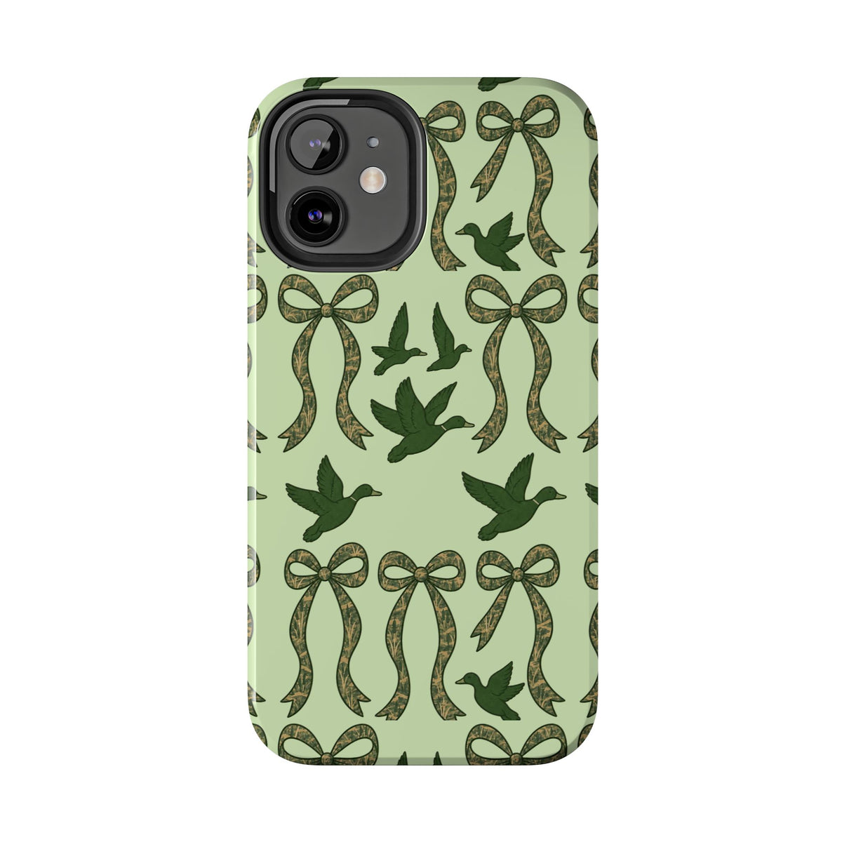 Duck "Cam-bow" - Tough Phone Case (Green)