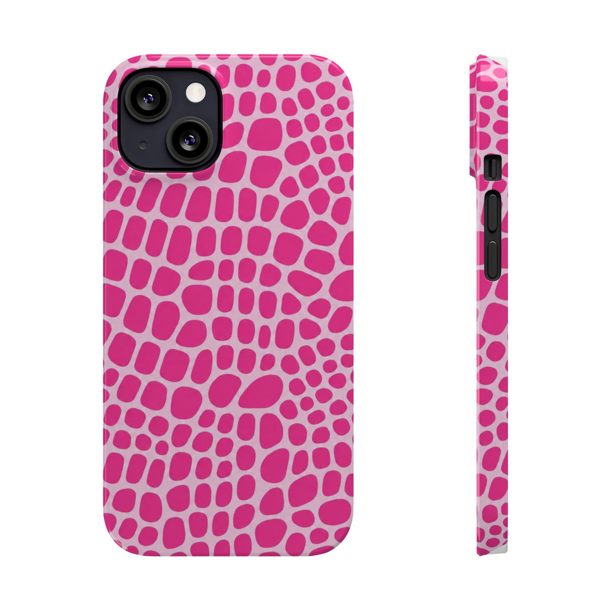 Pink Gator — Slim iphone Case