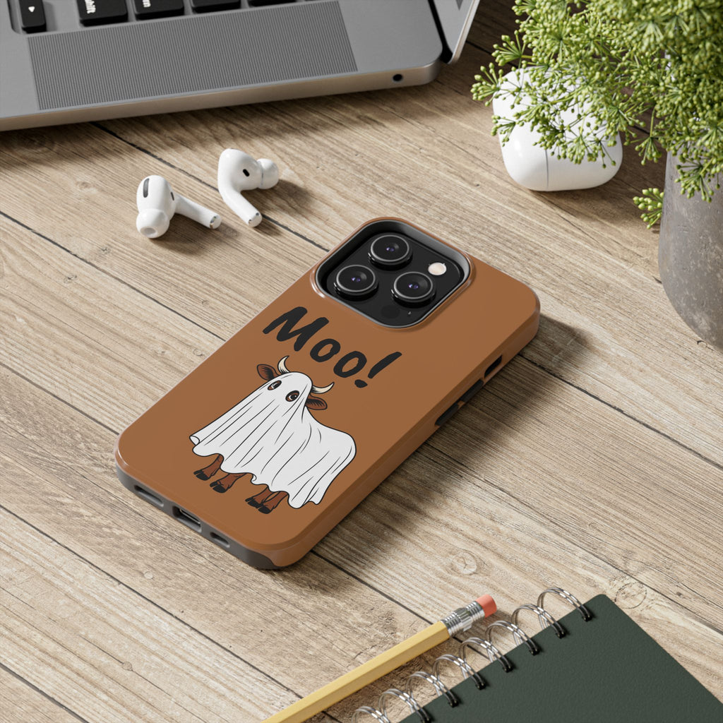 Ghost Cow– Tough Phone Case