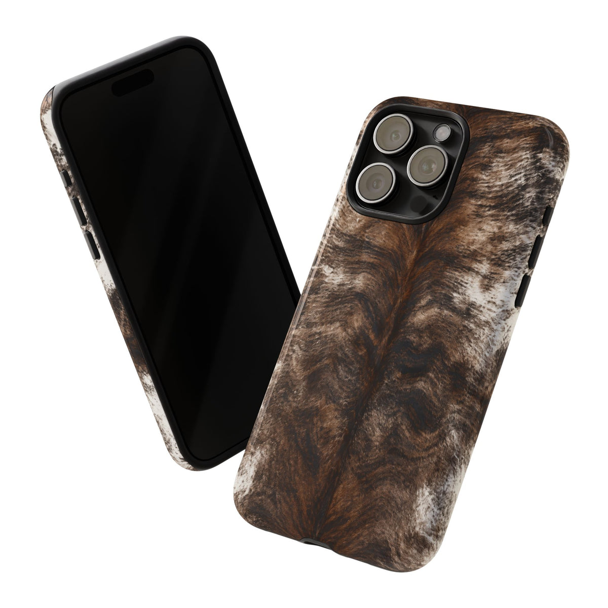 The Brindle Cow  —  Cow Print Tough iphone Case