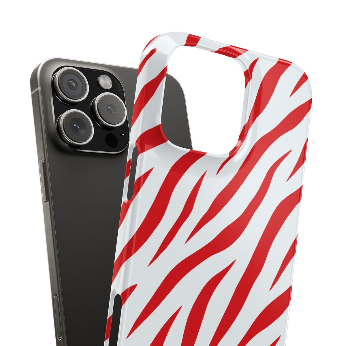 Red Zebra — Slim iphone Case