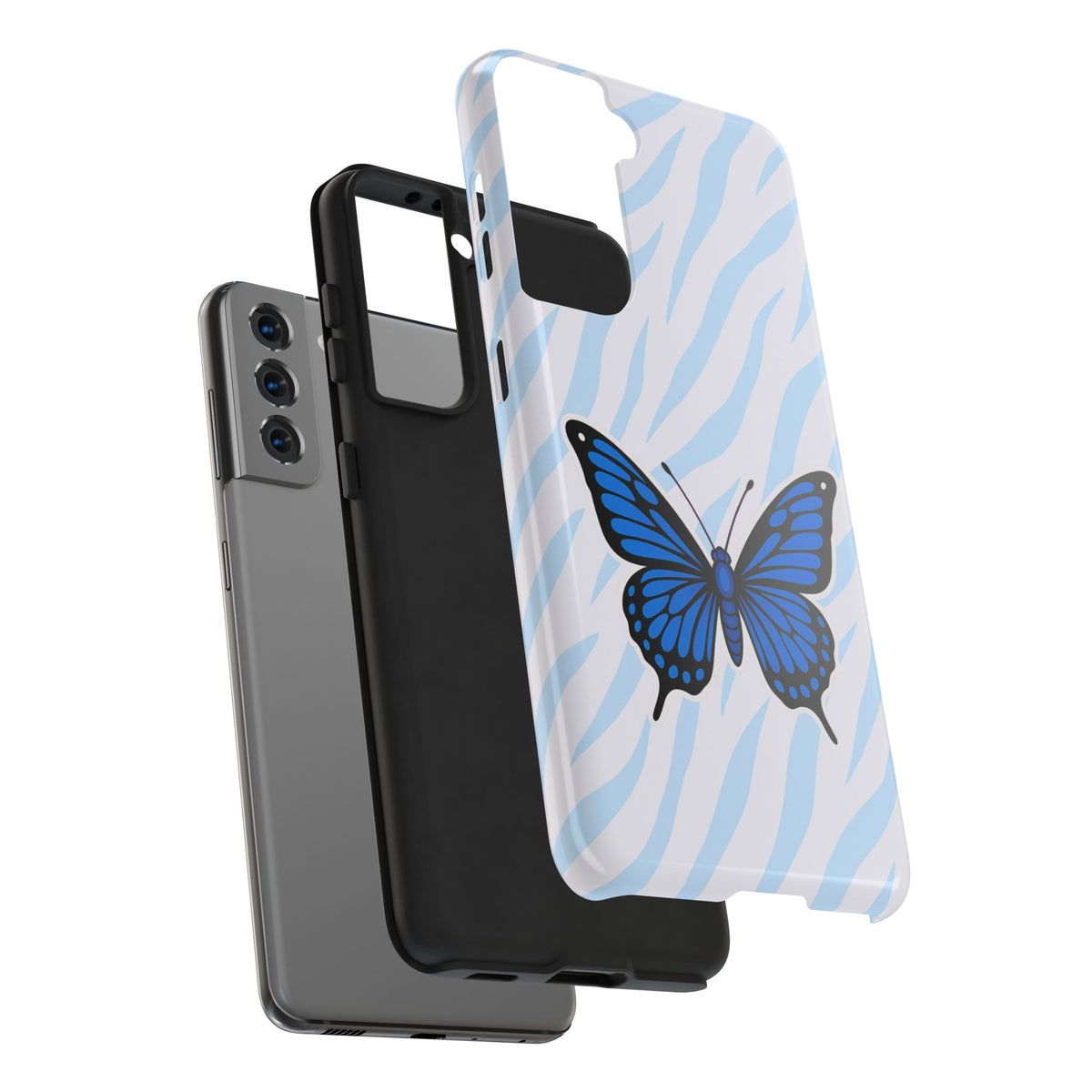 Blue Butterfly — Tough Phone Case