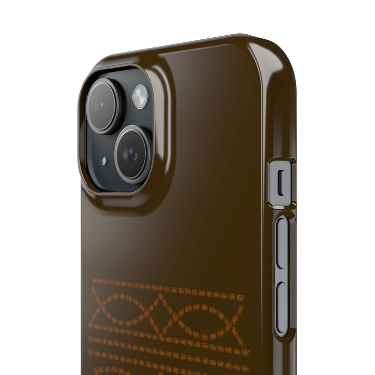 Brown Boot Stitch  — Slim Protective iPhone Cover