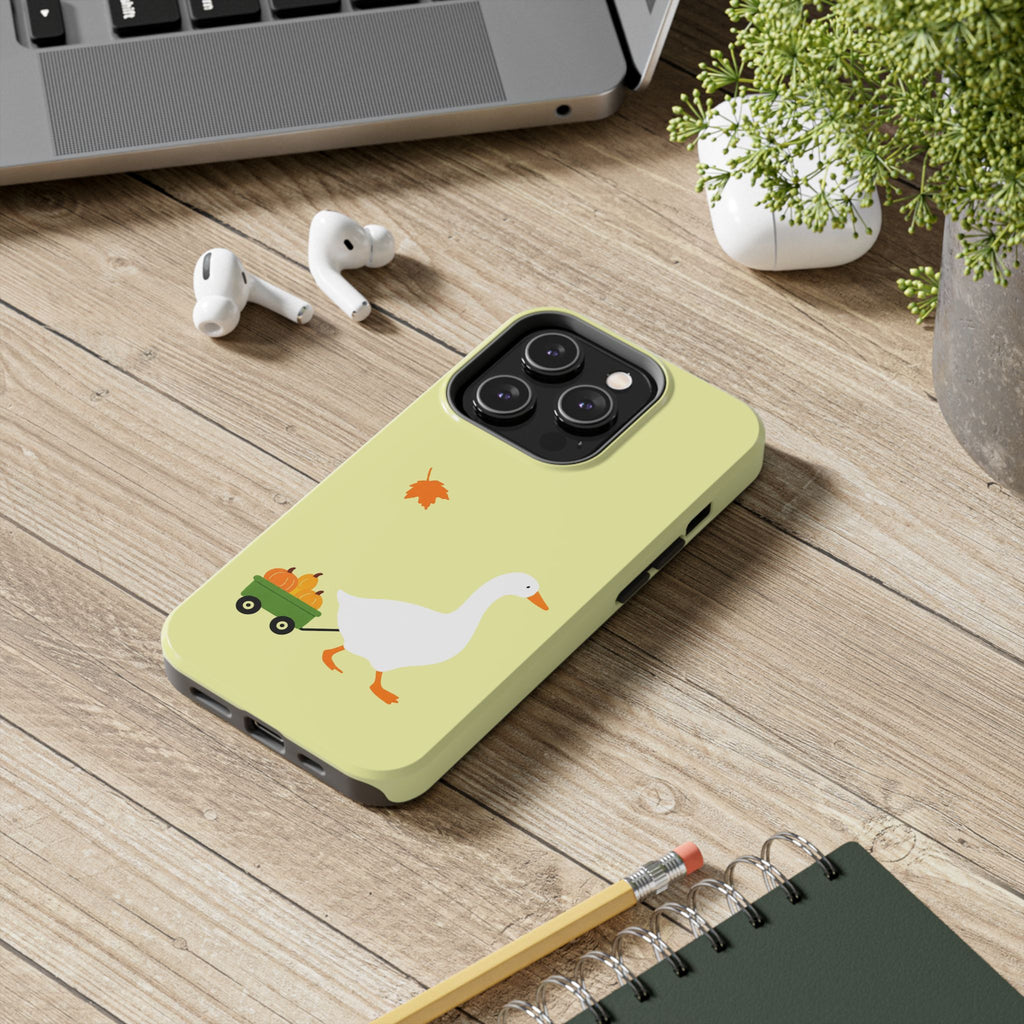 Pumpkin Pick'n —  Tough Phone Case (Yellow)
