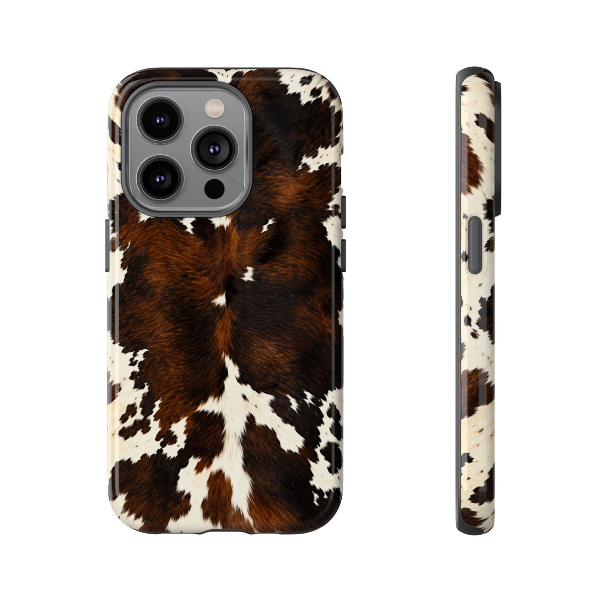 The Brown Hereford - Cow Print Tough iphone Case