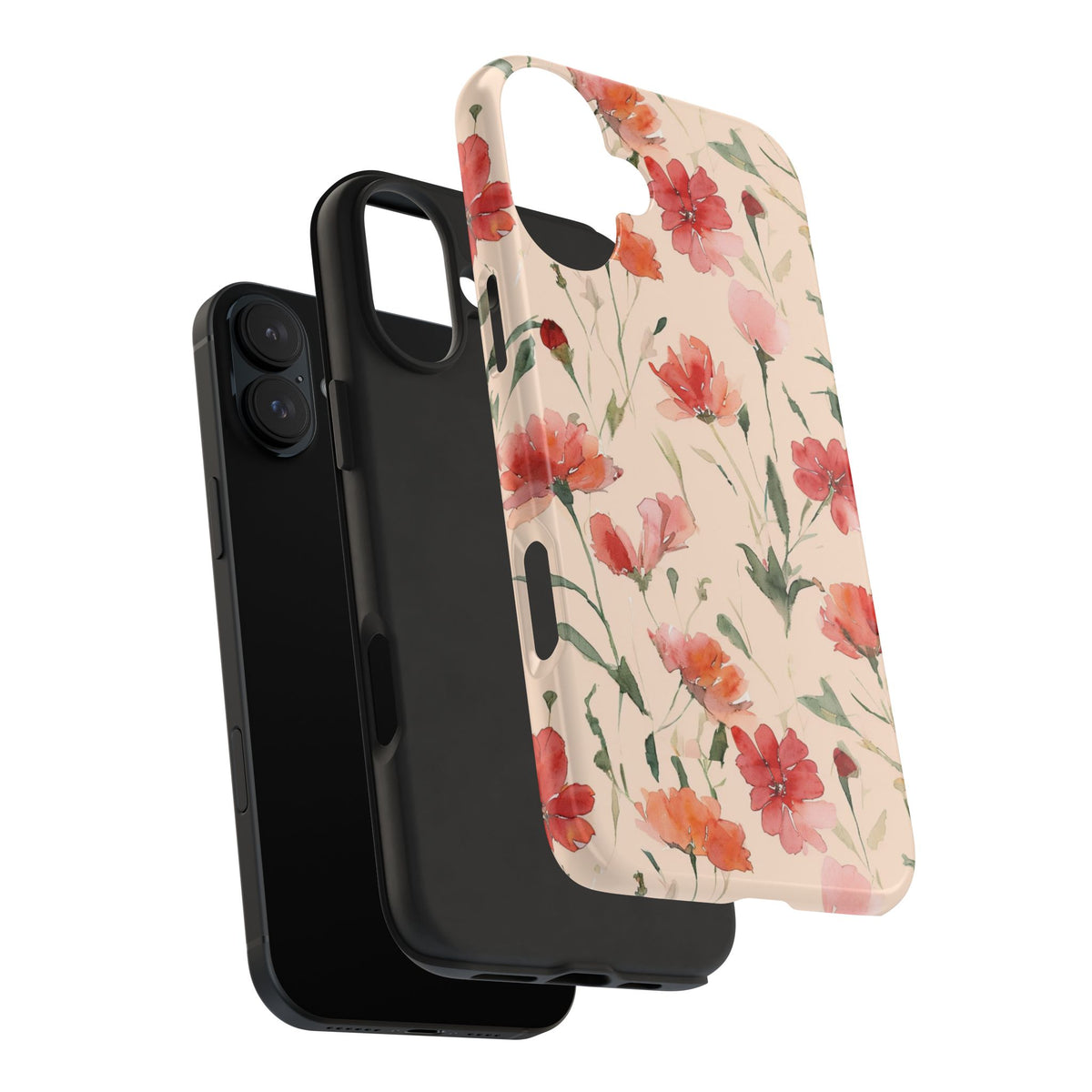 Floral Watercolor — Tough Phone Case