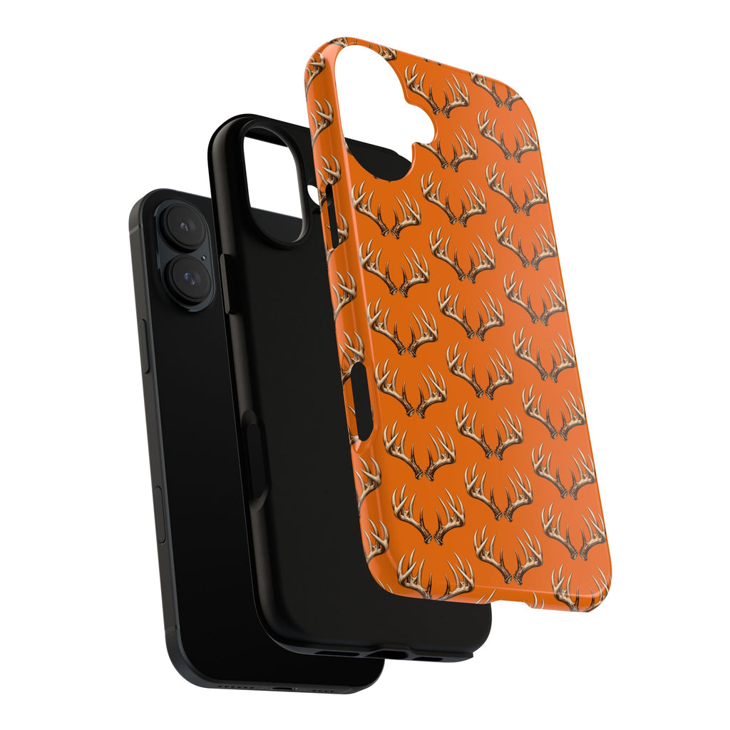 The White tail –  Orange Deer Shed Tough iphone Case