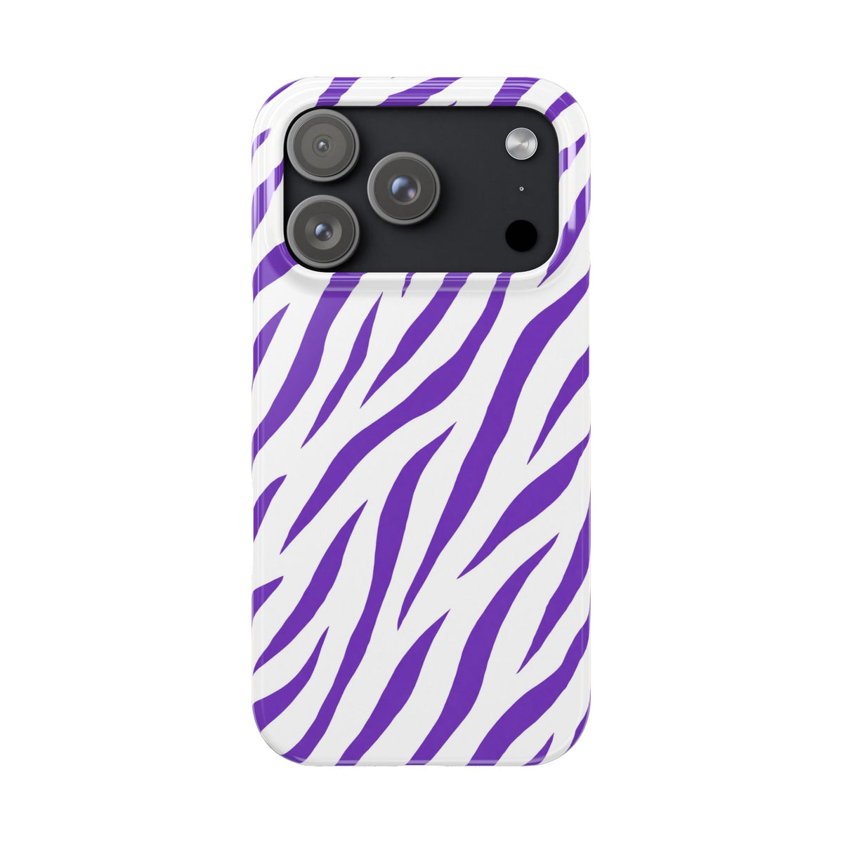 Purple Zebra  — Slim iphone Case