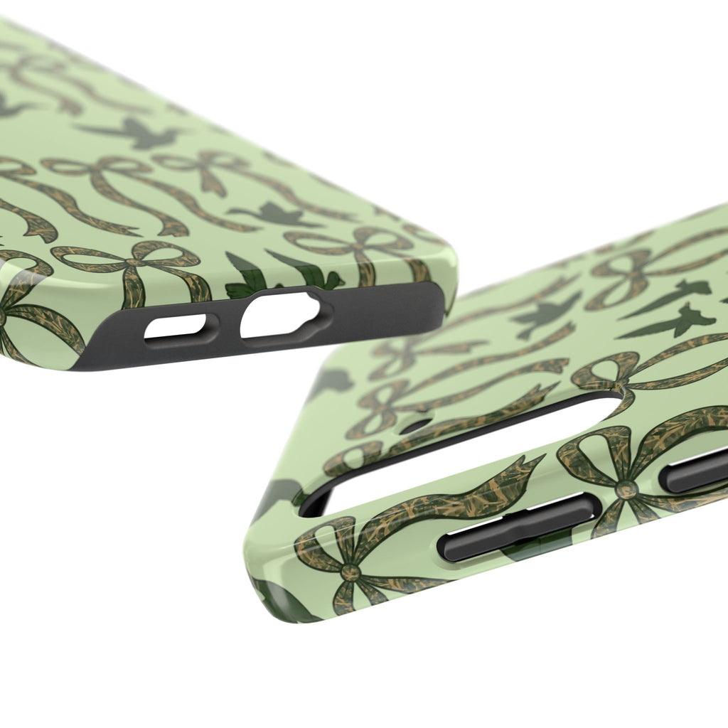 Duck "Cam-bow" - Tough Phone Case (Green)