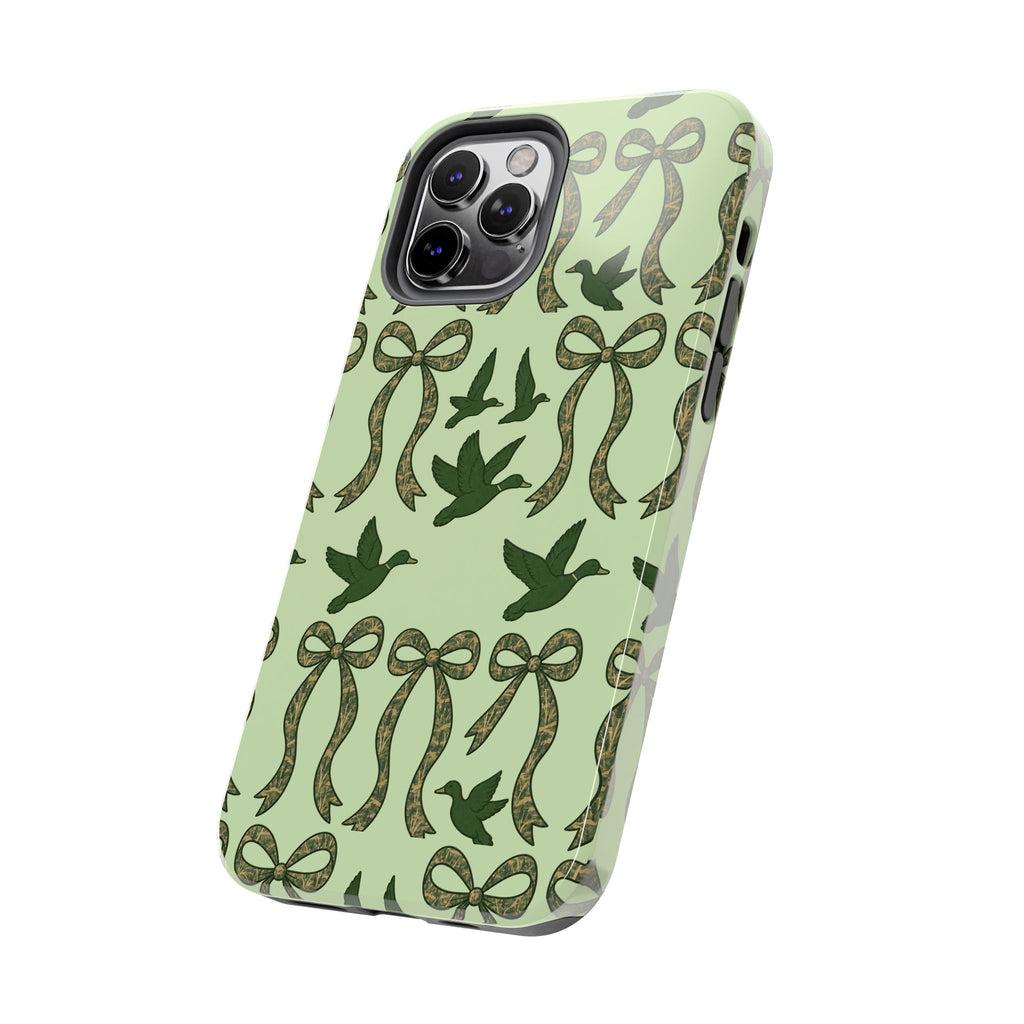 Duck "Cam-bow" - Tough Phone Case (Green)