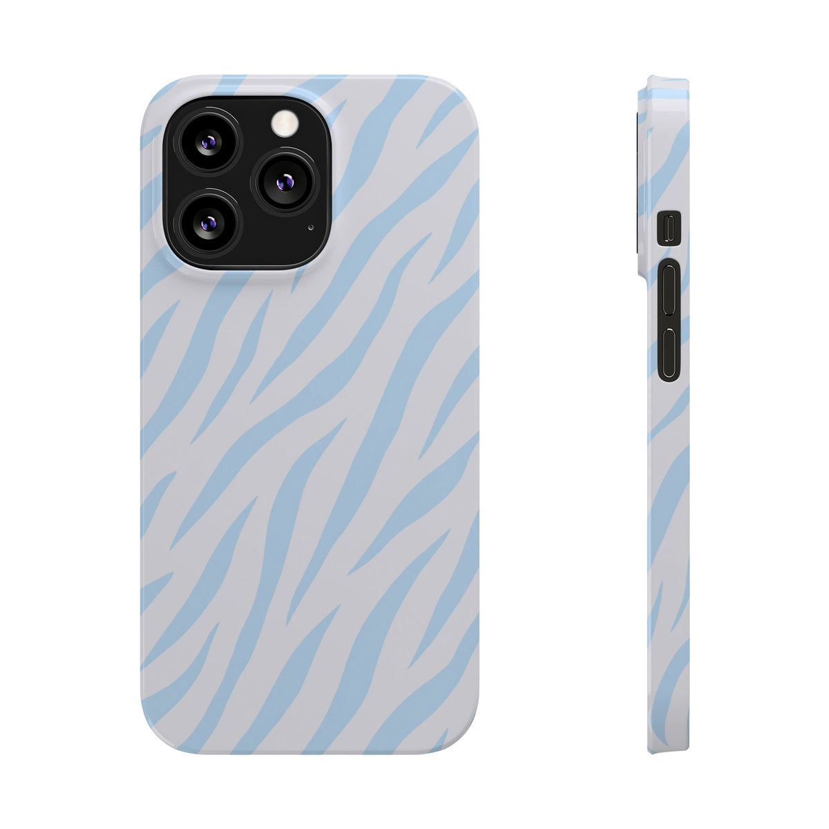 Blue Zebra - Slim iphone Case