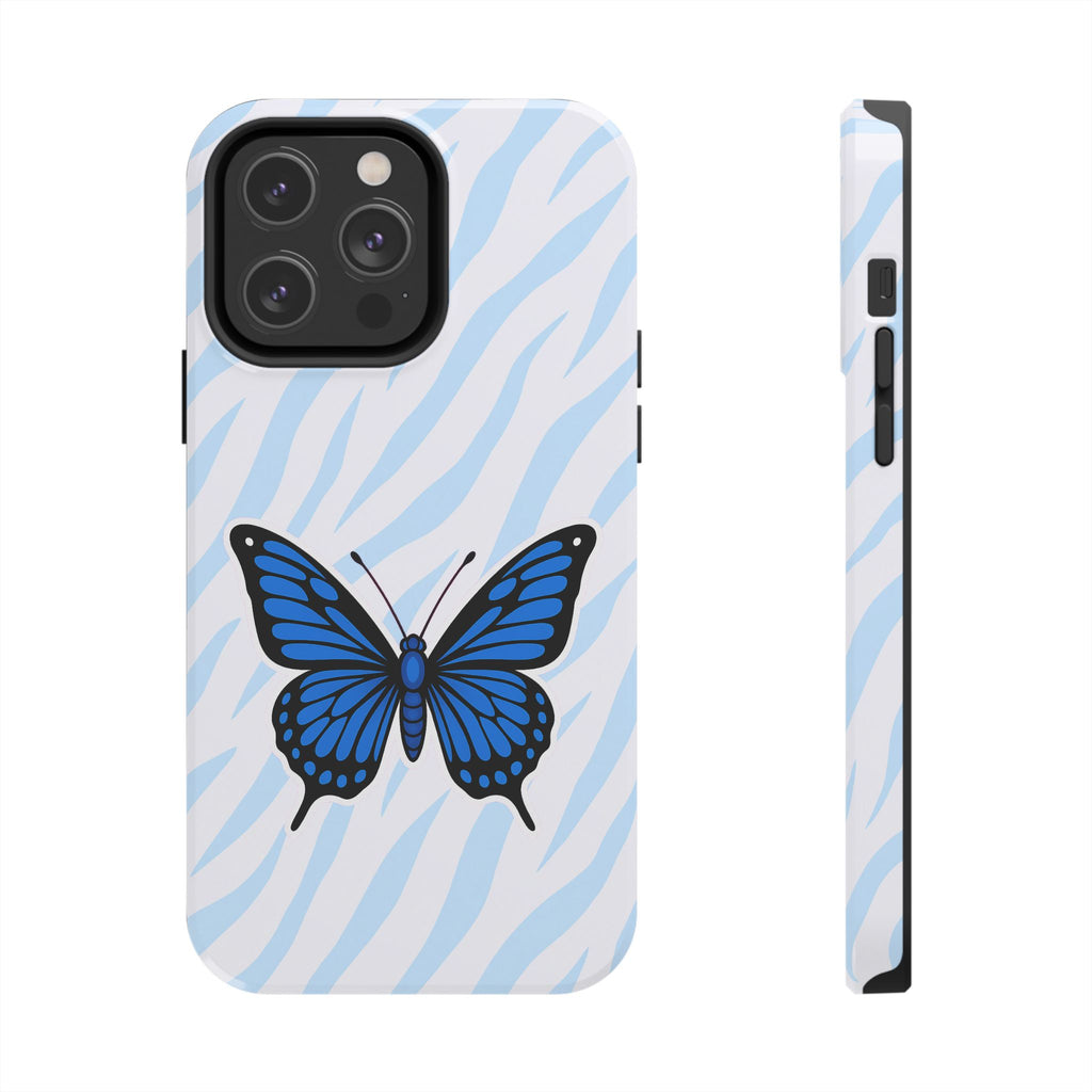 Blue Butterfly — Tough Phone Case