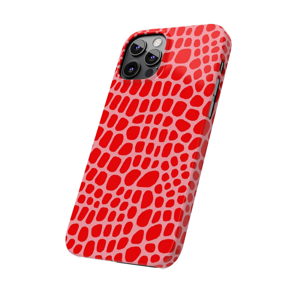 Red Gator — Slim iphone Case