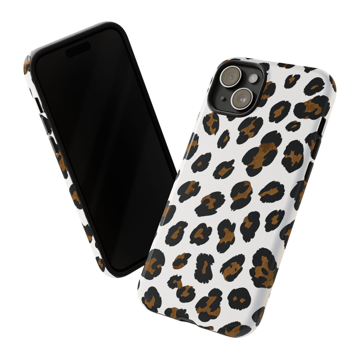 White Classic Leopard — Tough iphone case