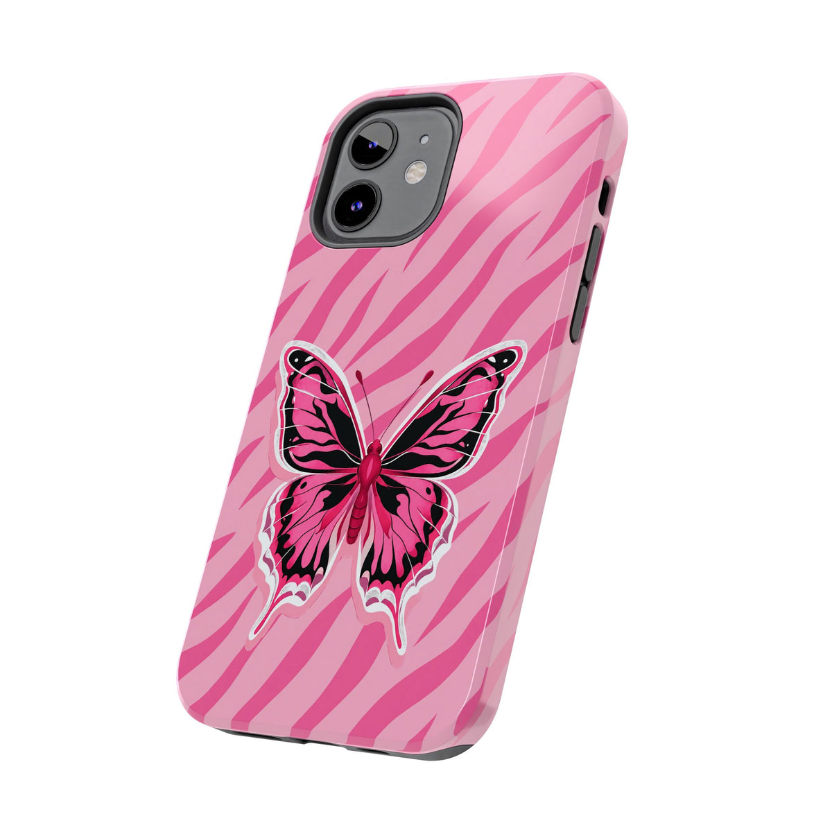 Pink Butterfly - Tough Phone Case