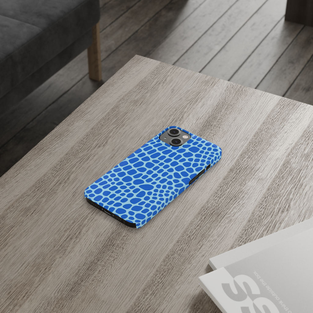 Blue Gator — Slim iphone Case