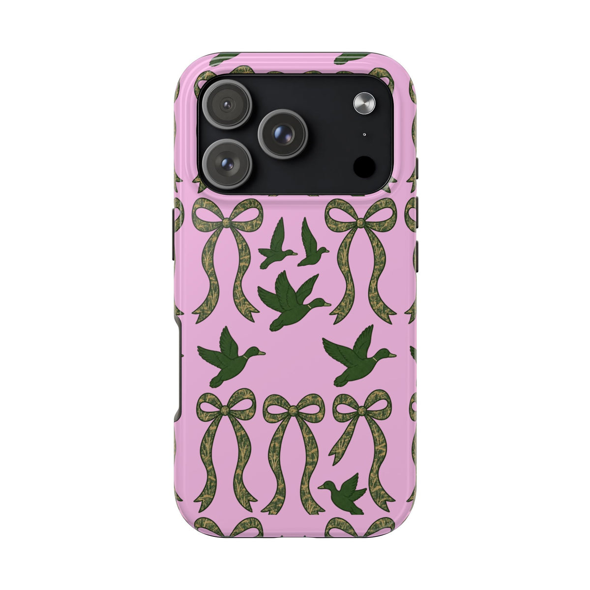 Duck "Cam-bow"— Tough Phone Case (Pink)