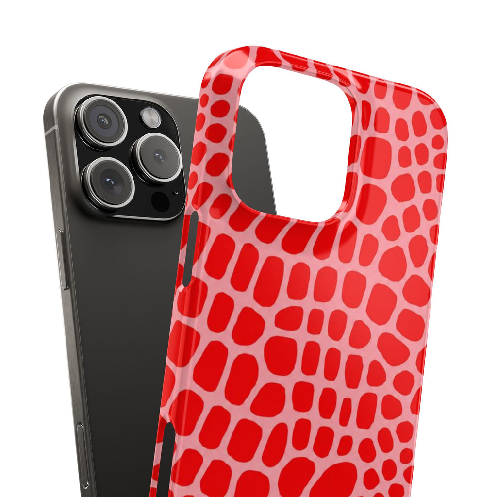 Red Gator — Slim iphone Case