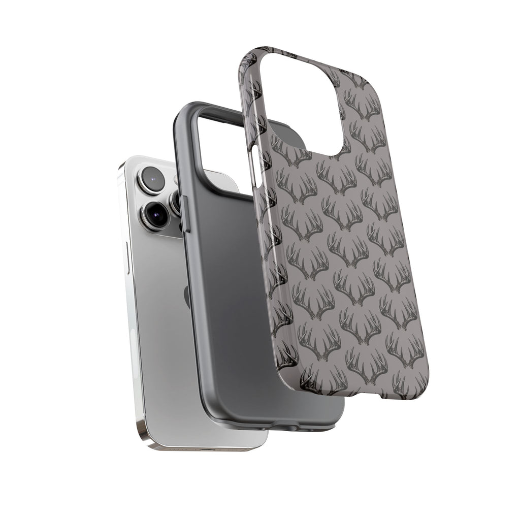The White tail — Gray Deer Shed Tough iphone Case