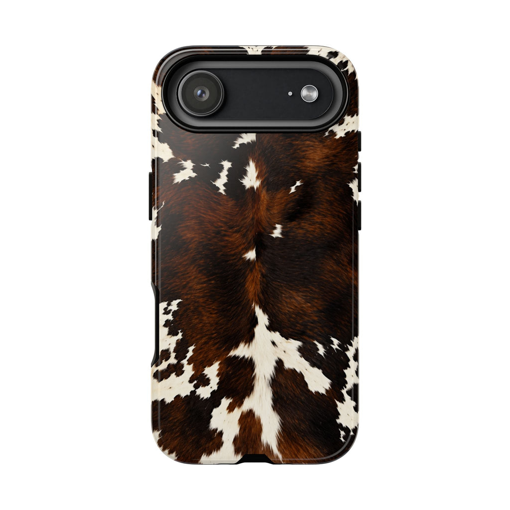 The Brown Hereford - Cow Print Tough iphone Case