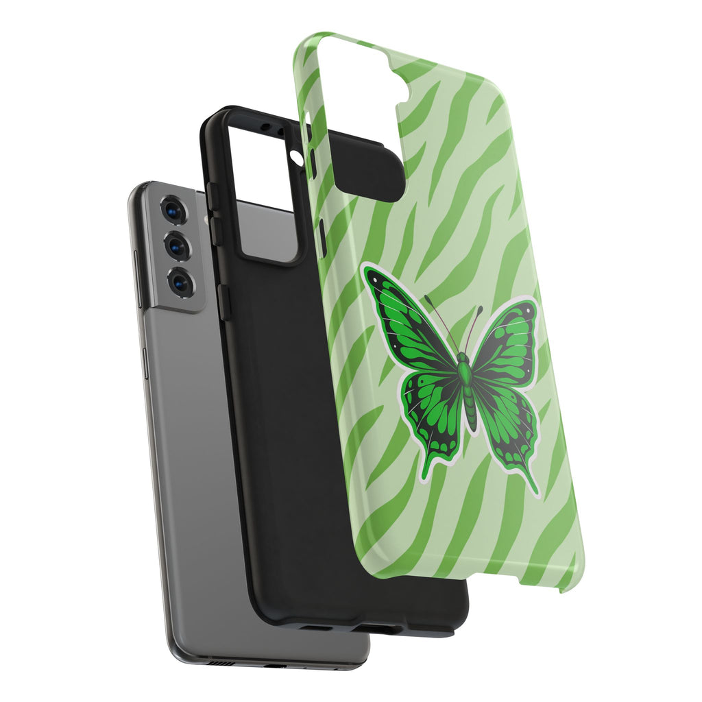 Green Butterfly - Tough Phone Case