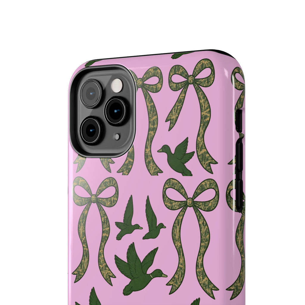 Duck "Cam-bow"— Tough Phone Case (Pink)