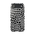 Black and White Gator — Slim iphone Case