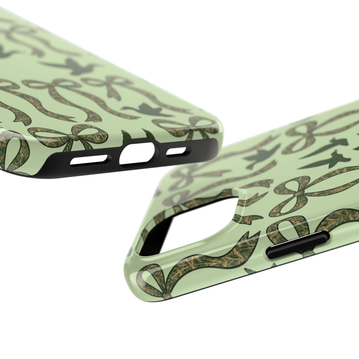 Duck "Cam-bow" - Tough Phone Case (Green)