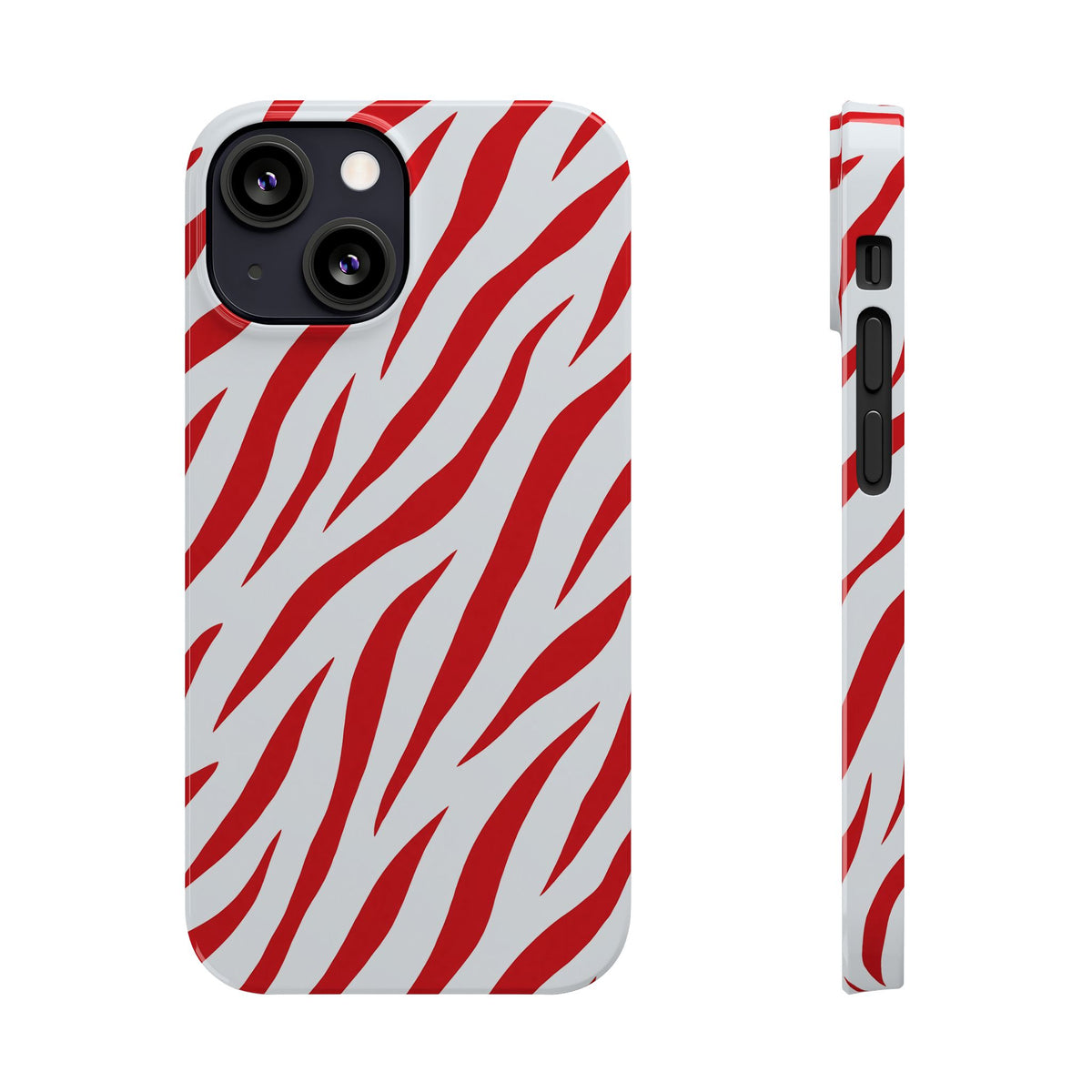 Red Zebra — Slim iphone Case