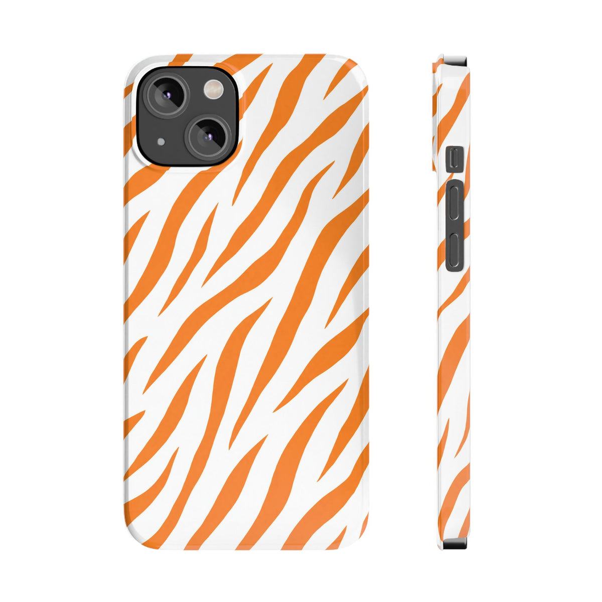 Orange Zebra— Slim iphone Case
