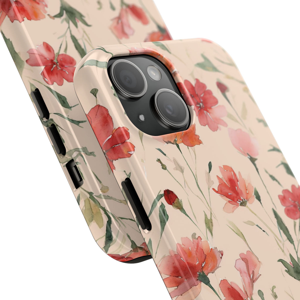 Floral Watercolor — Tough Phone Case
