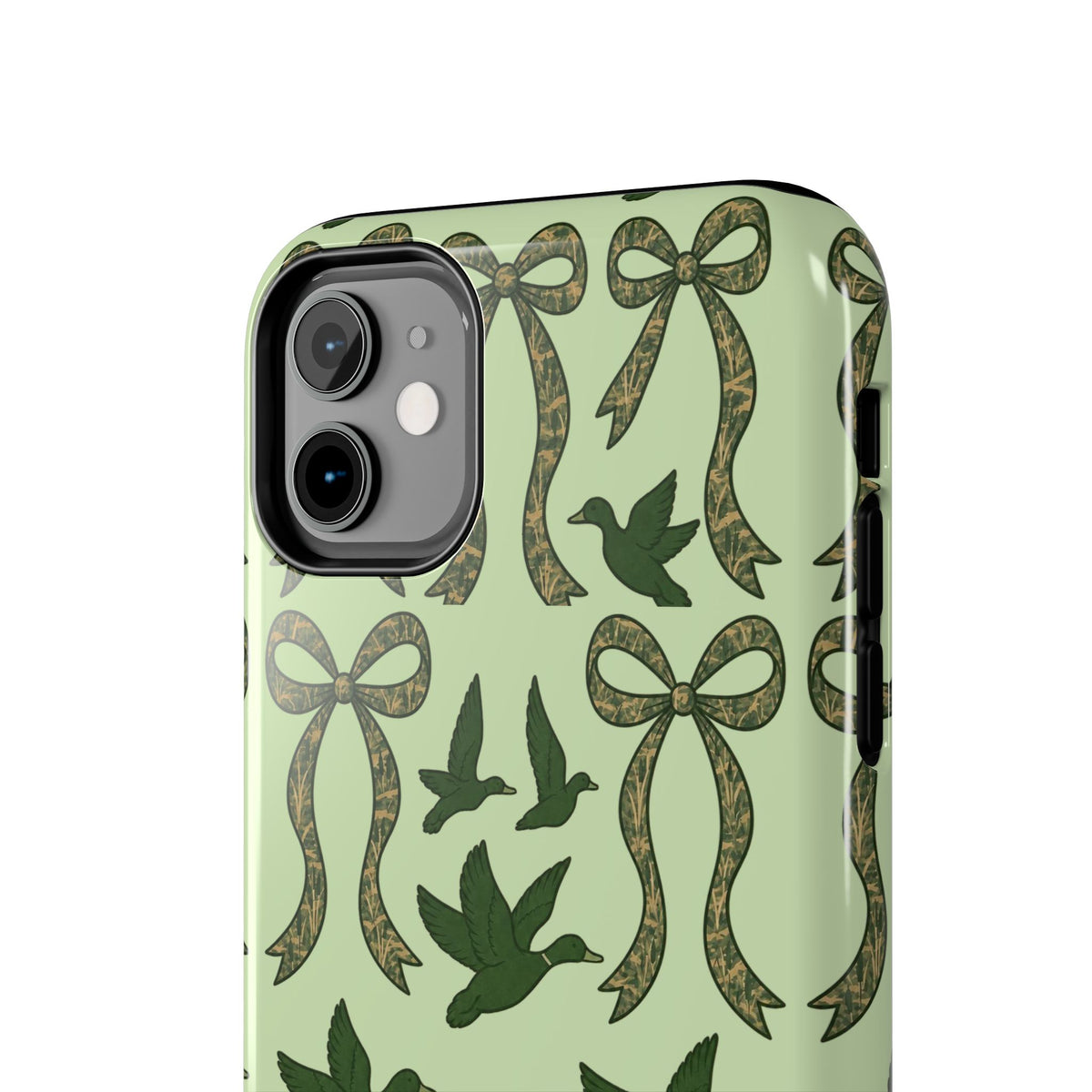 Duck "Cam-bow" - Tough Phone Case (Green)
