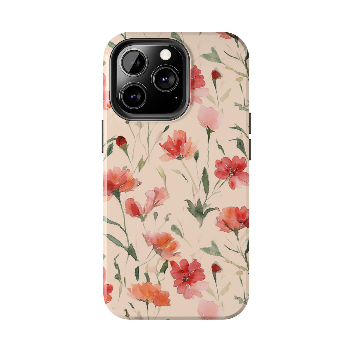 Floral Watercolor — Tough Phone Case
