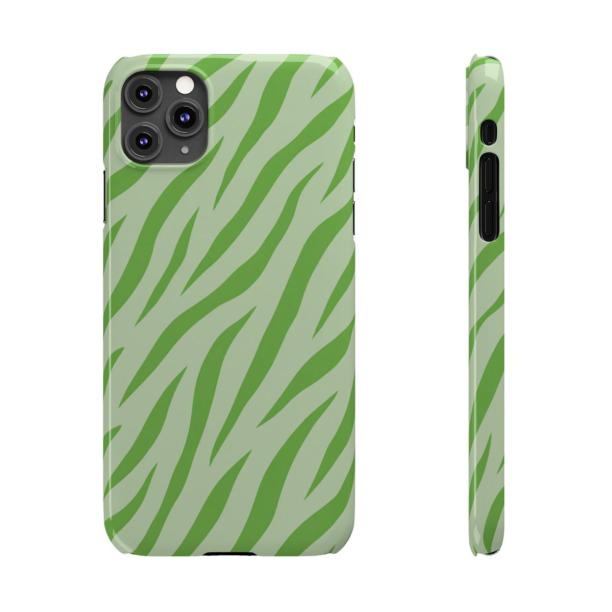 Green Zebra — Slim iphone Case