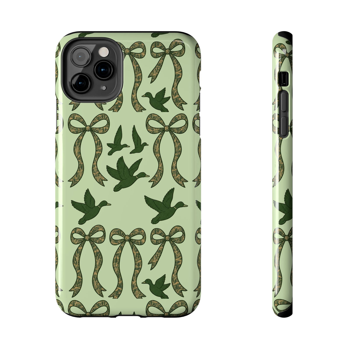 Duck "Cam-bow" - Tough Phone Case (Green)