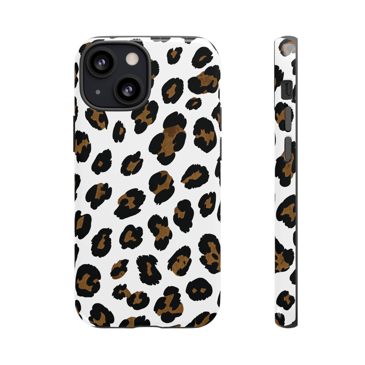 White Classic Leopard — Tough iphone case